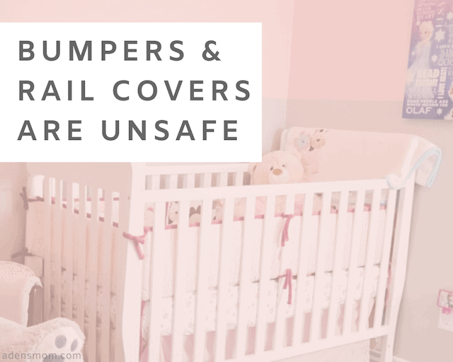 delete from baby registry bumpers rail covers what to register for instead