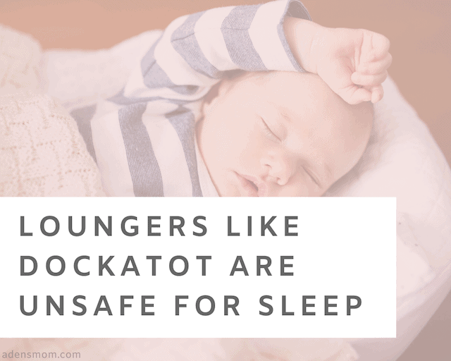 delete from baby registry loungers like dockatot unsafe for sleep